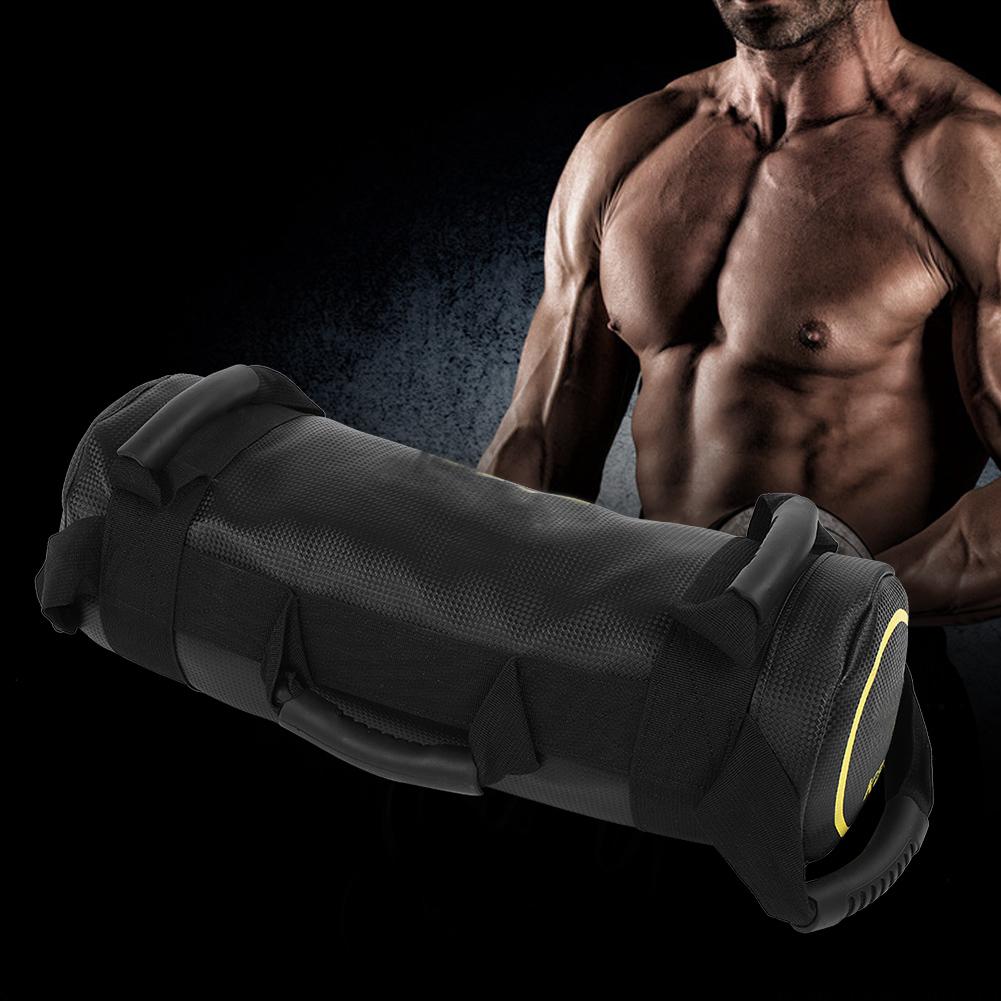 Weightlifting Training Sandbag Fitness Workout High Intensity Exercises Power Bag(20kg)