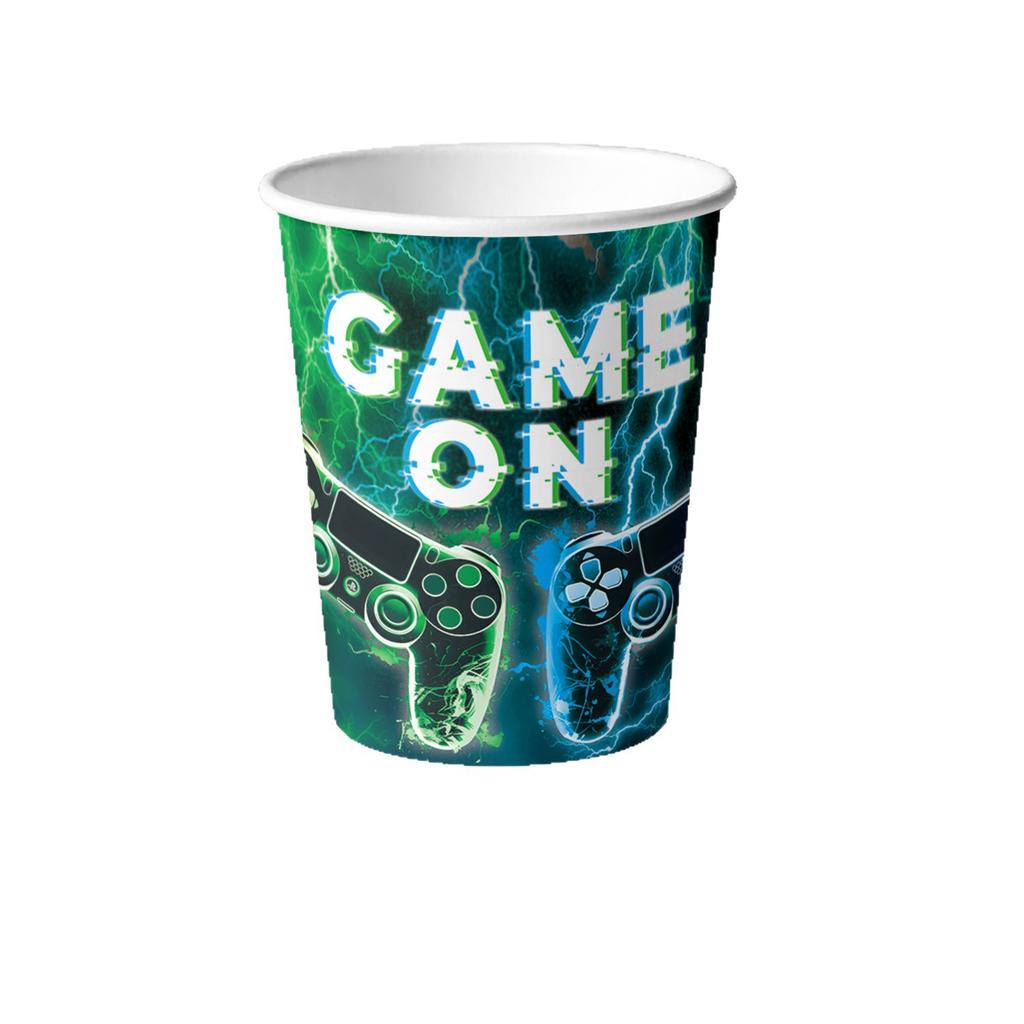 Customized Game-Themed Party Supplies, Birthday Party Decorations, Arrangements, Props, Paper Plates, Paper Cups, Tablecloths, Paper Towels, Banners