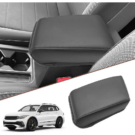 SKTU for 2013-2019 Volkswagen VW Golf 7 MK7 MK7.5 Central Console Armrest Rest Pad 2019 Golf 7 MK7 MK7.5 Center Console Seat Box Cover Protector