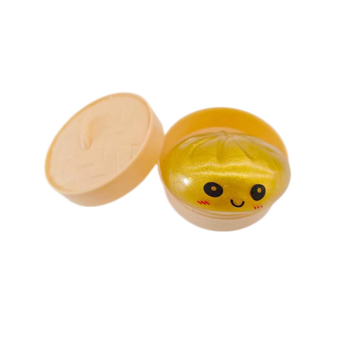 

Glitter Bun Squishy Toy —— Stress-Relief Fingertip Toy For Children And Adults, Suitable As A Gift