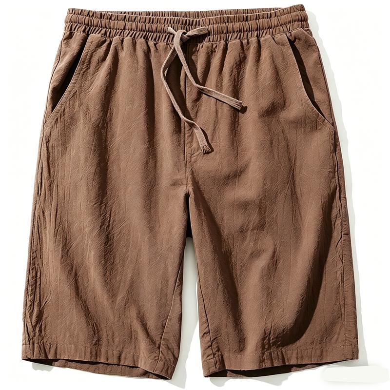 

2026 16new summer men s fashionable casual silk and cotton high-quality outerwear underwear shorts M