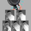 5 Modes Water Saving Shower Head Adjustable High Pressure Sprayer Shower Water Massage Shower Head For Bathroom