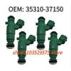 4PCS Brand New 35310-37150 Fuel Injectors, For Hyundai Accent Tiburon Santa Fe Sonata Kia Rio Rio5 FJ660,  Auto Parts 3531037150