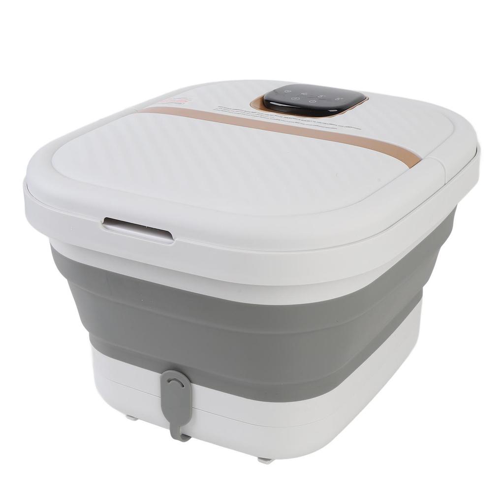 Foot Bath Basin Multifunctional Electric Heating Foot Spa Tub Foldable Foot Soaking Tub For Home US