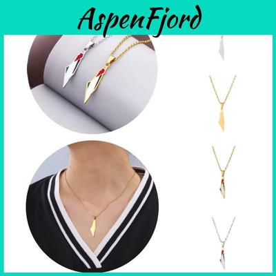 Trendy Stainless Steel Pendant Necklace For Cross-border E-commerce Geometric Shape O Chain Style