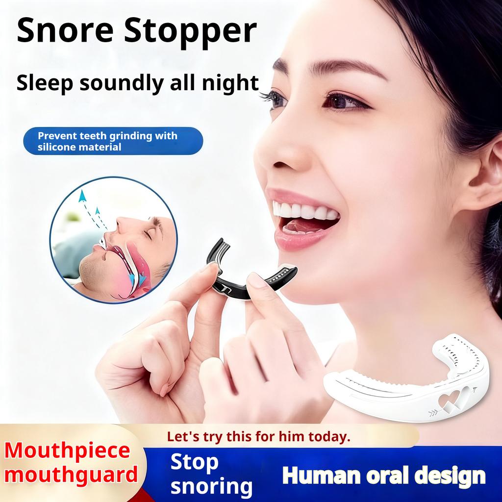 Anti Snoring Bruxism Mouth Guard Teeth Sleeping Snoring Device Snoring Mouth Guard Apnea Aid Snoring Prevention Mechanis