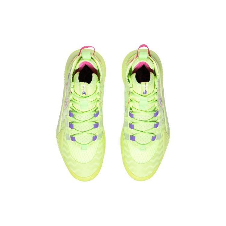 New LiNing Badfive 2 Cushioning Anti Slip And Wear Resistant High Top Performance Basketball Shoes Green Red Blue ABFR001-10