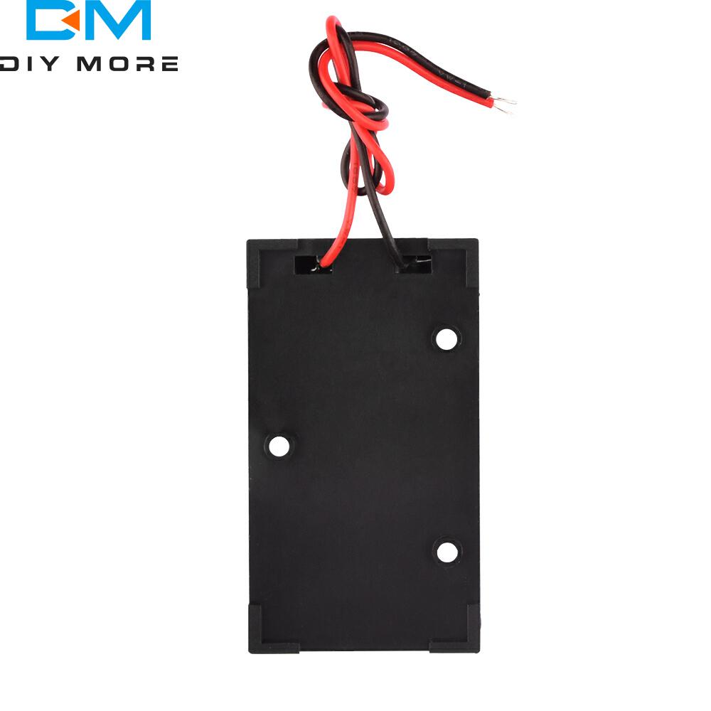 DIY 9V Battery Holder 9V Clip Holder 9V Battery Case Box with Wire Leads