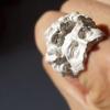 Anillo Retro Media Cara Venus Para Hombre Mujer Mitología Griega Vintage Punk Arte Gótico Anillo Abierto Accesorios Unisex Joyería de Diseño