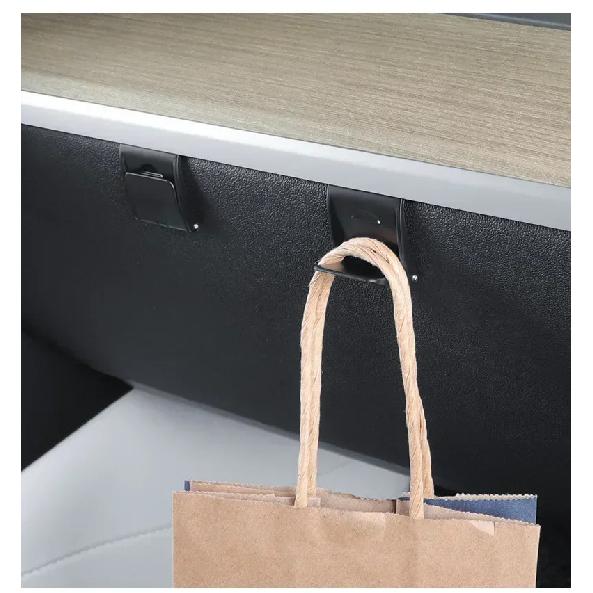 Glove Box Hidden Hook For Tesla Model Y 2023-2024 Auto Accessories Passenger Purse Bag Hanger Interior Storage Umbrella Holder