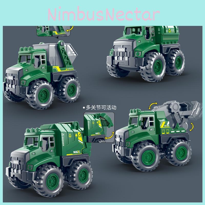 Inertia Cleaning Toddler Cars Toys Realistic Model Imagination Skills Motor