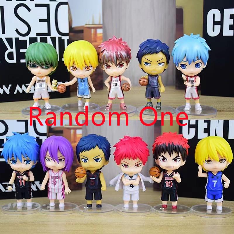 1 Buah Anime Kuroko s Basketball Action Figures Kuroko Tetsuya Kagami Taiga Statue PVC Model Basketball Team Collection Kid Toy