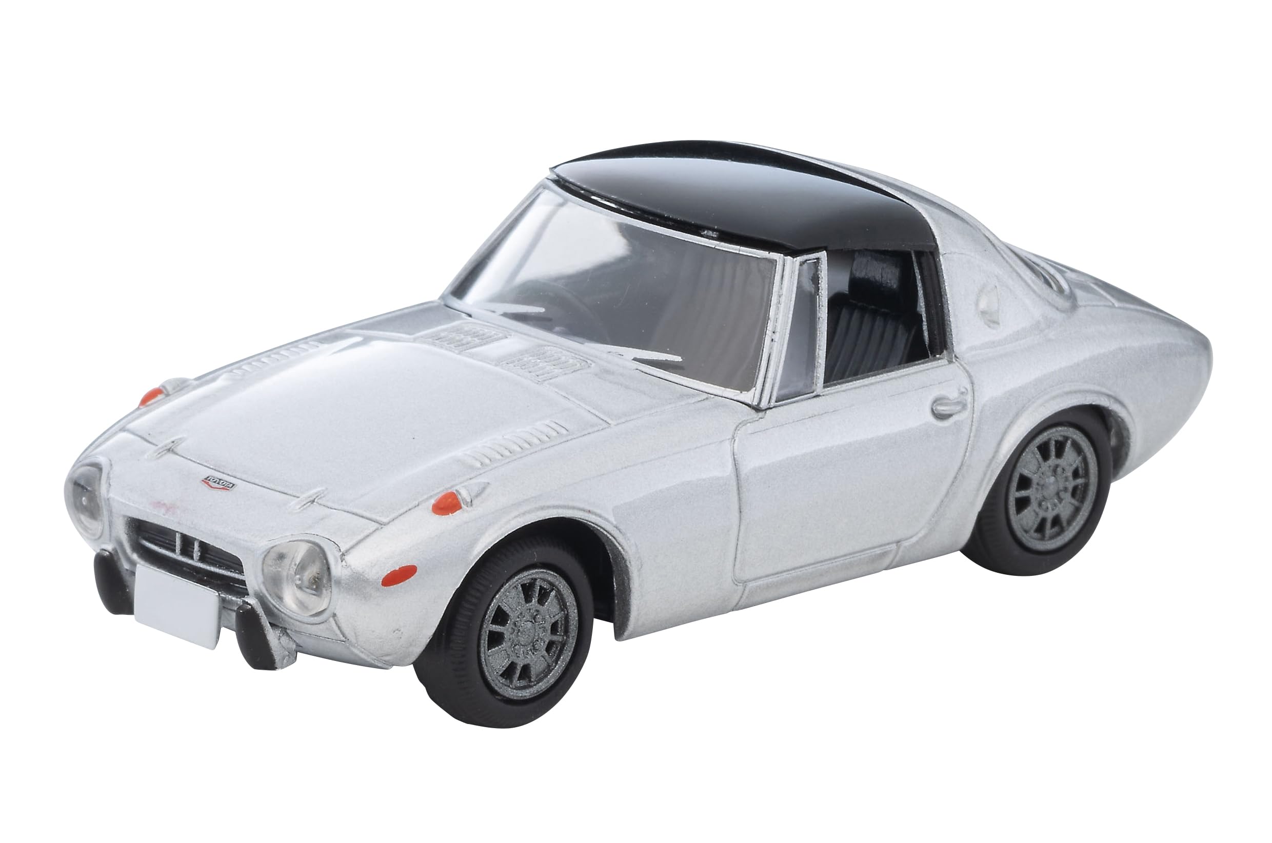 

Tomytec Tomica Limited Vintage Scale Toyota Sports 800 with Custom 1969 Finished 336037 1/64 LV-139c Wheels, Silver, Model, Product,