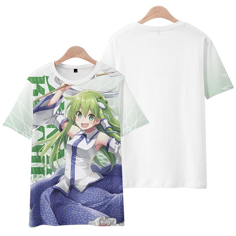 Game Touhou Project Cosplay T-Shirt 3D Hakurei Reimu Print Anime Cartoon Tees Summer Men Women Harajuku