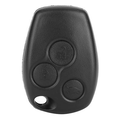 3-Tasten-Auto-Fernbedienungs-Schlüsselanhänger-Shell-Gehäuse, passend für Renault Logan Sandero Clio Fluence Vivaro Master