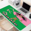 Custom Name Personalized Alpha Kappa Alpha Pattern Mousepad, Laptop PC Desk Mat, Decorative Desk Mat for Home Keyboard Pad Gift