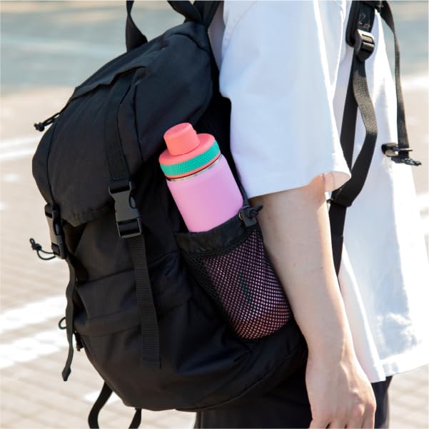 Online Exclusive Active Slim 650ml Peach Blaze Insulated Water Bottle TAKEYA FLASK [Takeya Official] 0.65L