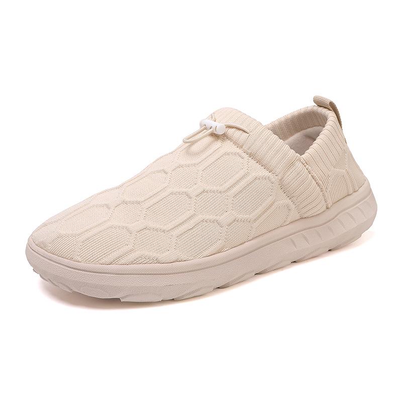 2025 Cross-Border Fly-Knit Barefoot Casual Shoes: Breathable, Comfortable, Soft Sole, Fashionable for Walking & Hiking Couples.