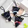 Popular Little Black Cat Plush Doll Pendant Cute Doll Doll Keychain Children's Bag Pendant Gift