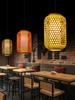 Retro Bamboo Woven Lantern Chandelier - Chinese Hot Pot & Restaurant Outdoor Decor