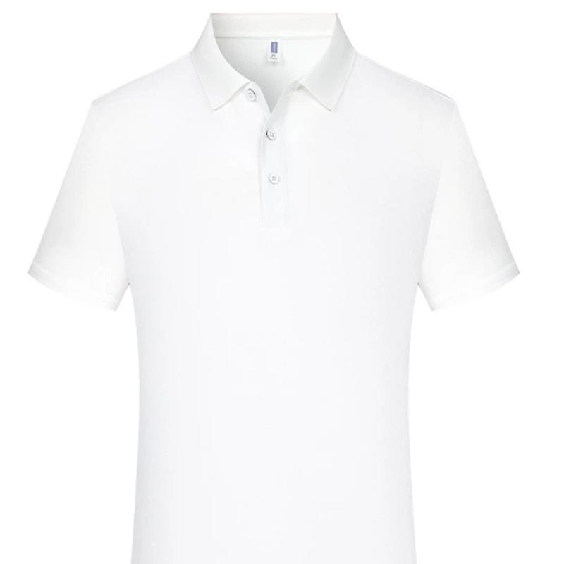 Men s New Summer Breathable Cool Quick Dry Fashion Versatile Casual Tops S белый