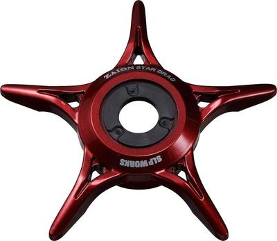 Daiwa SLP WORKS Brzda SLPW Bezšroubová Hvězdicová Brzda Zion pro Baitcastový Naviják Červený Naviják