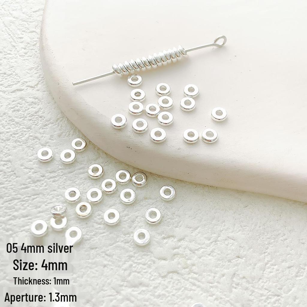 Koraliki Dystansowe ze Złota 18K/14K i Miedziowane do Tworzenia Biżuterii DIY i Bransoletek