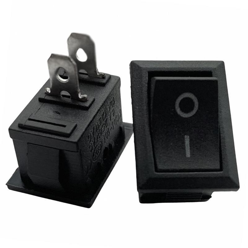 Bootsförmiger KCD1 Netzschalter Kippschalter, Kupfer, 21x15mm