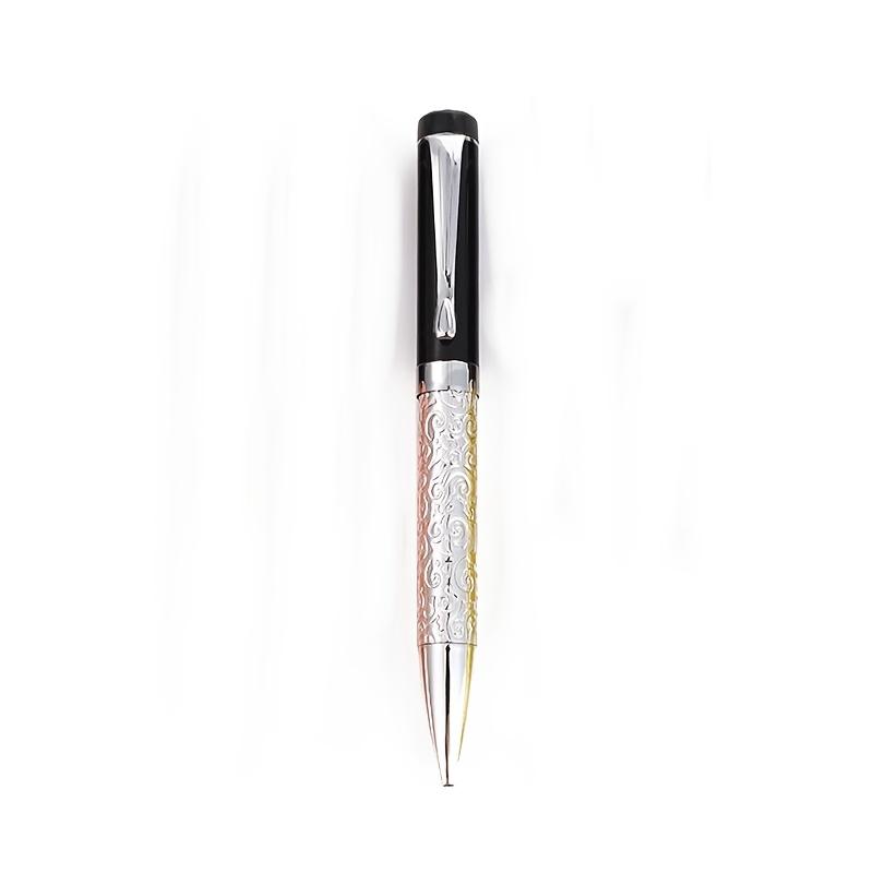 High Quality Metal Rotating Ballpoint Pen, Business Office 0.5mm Signature Pen, Smooth Writing