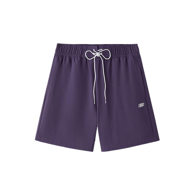 Skechers Comfortable Soft Skin-Friendly Breathable Casual Shorts Women shorts L126W037-05HS S