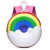 Donut Rocket Cartoon Backpack Boy Girlrainbow Schoolbag Waterproof Breathable