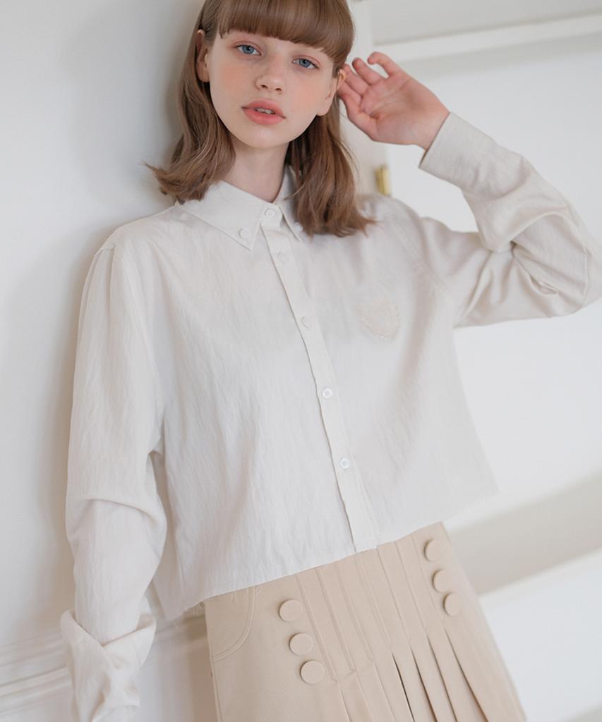 AVANDRESS Solid Mu Shirt Mint