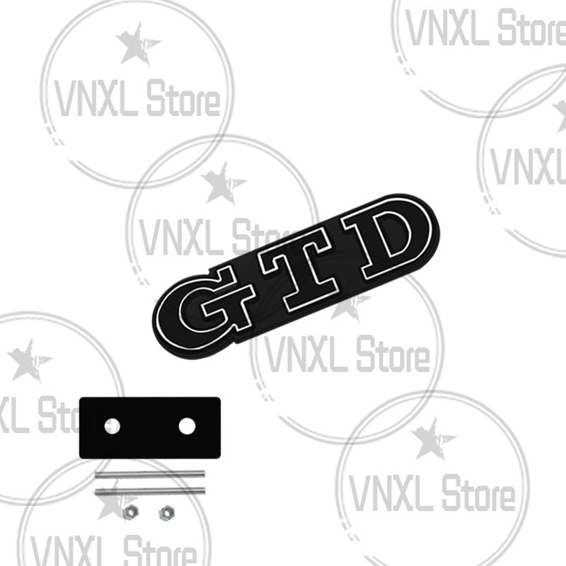 Car-Styling Metal GTD Grille Emblem Car Trunk Body Stickers For Golf Polo Passat Scirocco Bora Jetta Santana MK3 MK4 MK5 MK6 MK7