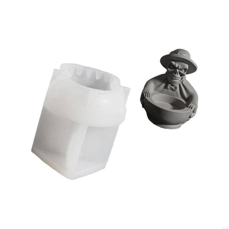 Halloween Theme Silicone Candlestick Molds For Making Tealight Holder A0KF