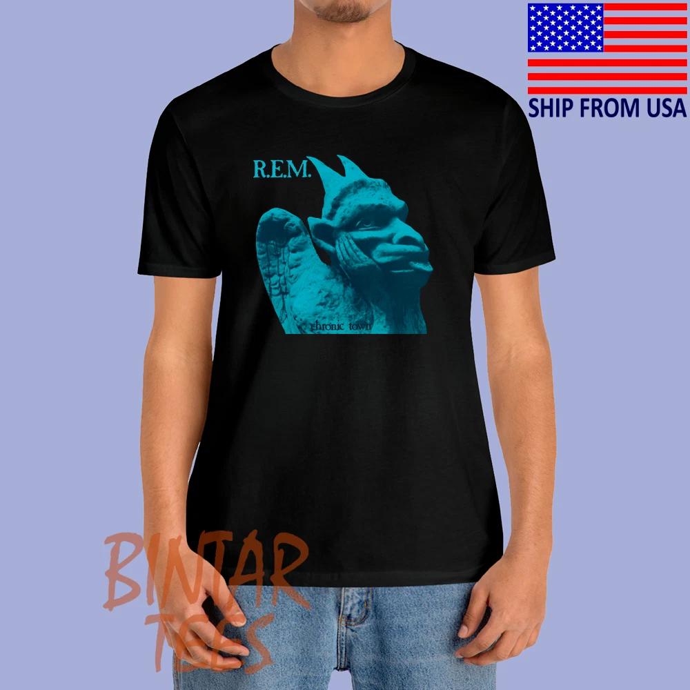 R.E.M Chronic Town Men s Black Size S to 5XL S