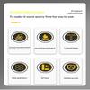 T-Type Socket Wrench Set, T-Shaped Extended Hex Wrench, Rubber-Coated Car And Motorcycle Tire Repair Tools