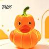 Decorative Lights Glowing Resin Duck Figurine with LED Light, Night Light for Living Room Handcrafted Decoration Bedroom Windowsill, Festive