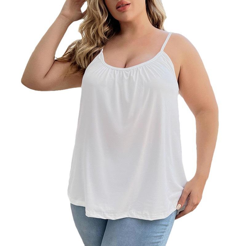 Modal Pleated Neckline Sports Yoga Women's Camisole