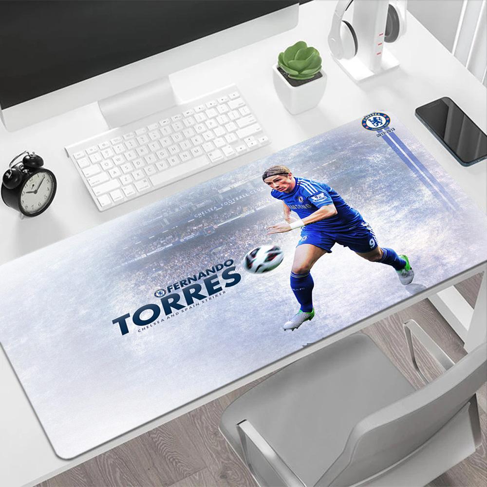 Football Player Kit Celebrating Large Mouse Pad Keyboard Pad Office Mouse Mats Non-Slip Rubber Bottom Office and Gaming Desk Decoration