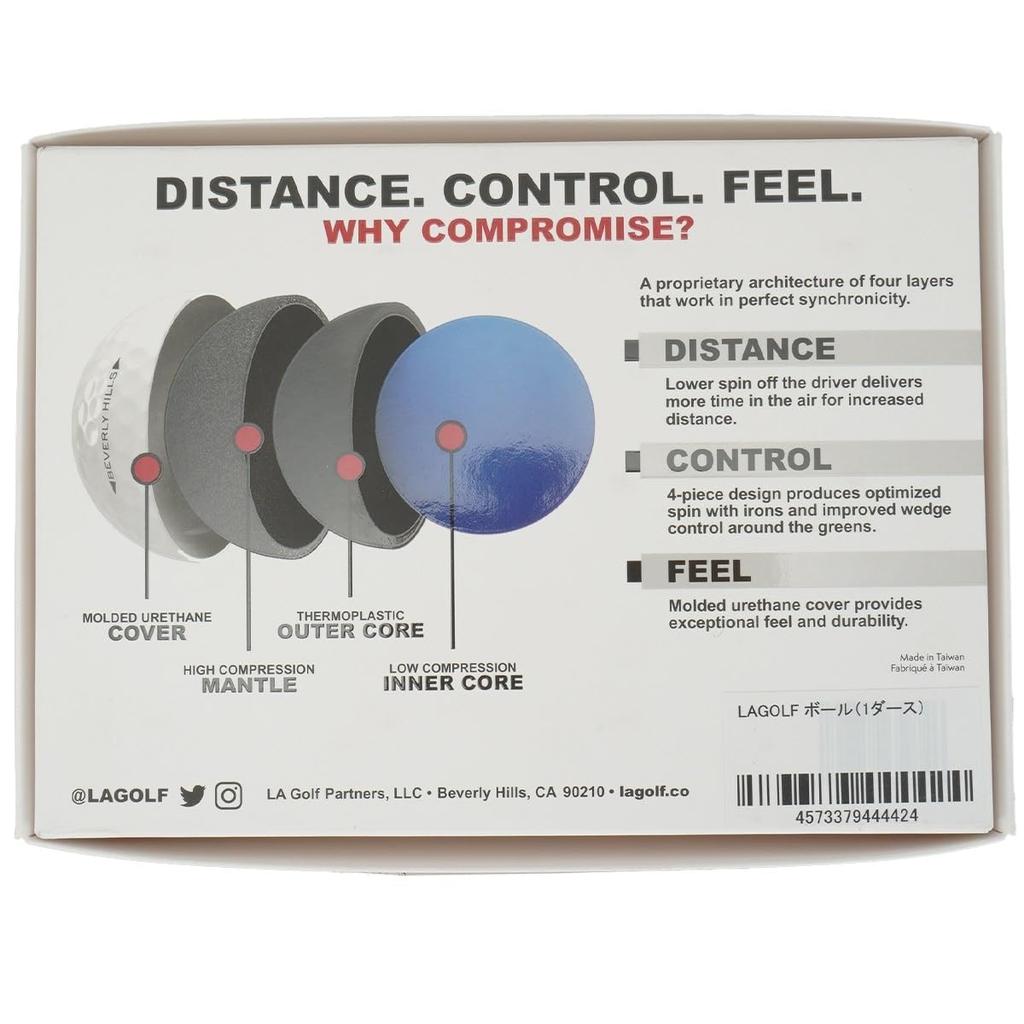 LA GOLF LAGOLF míčky 1 tucet