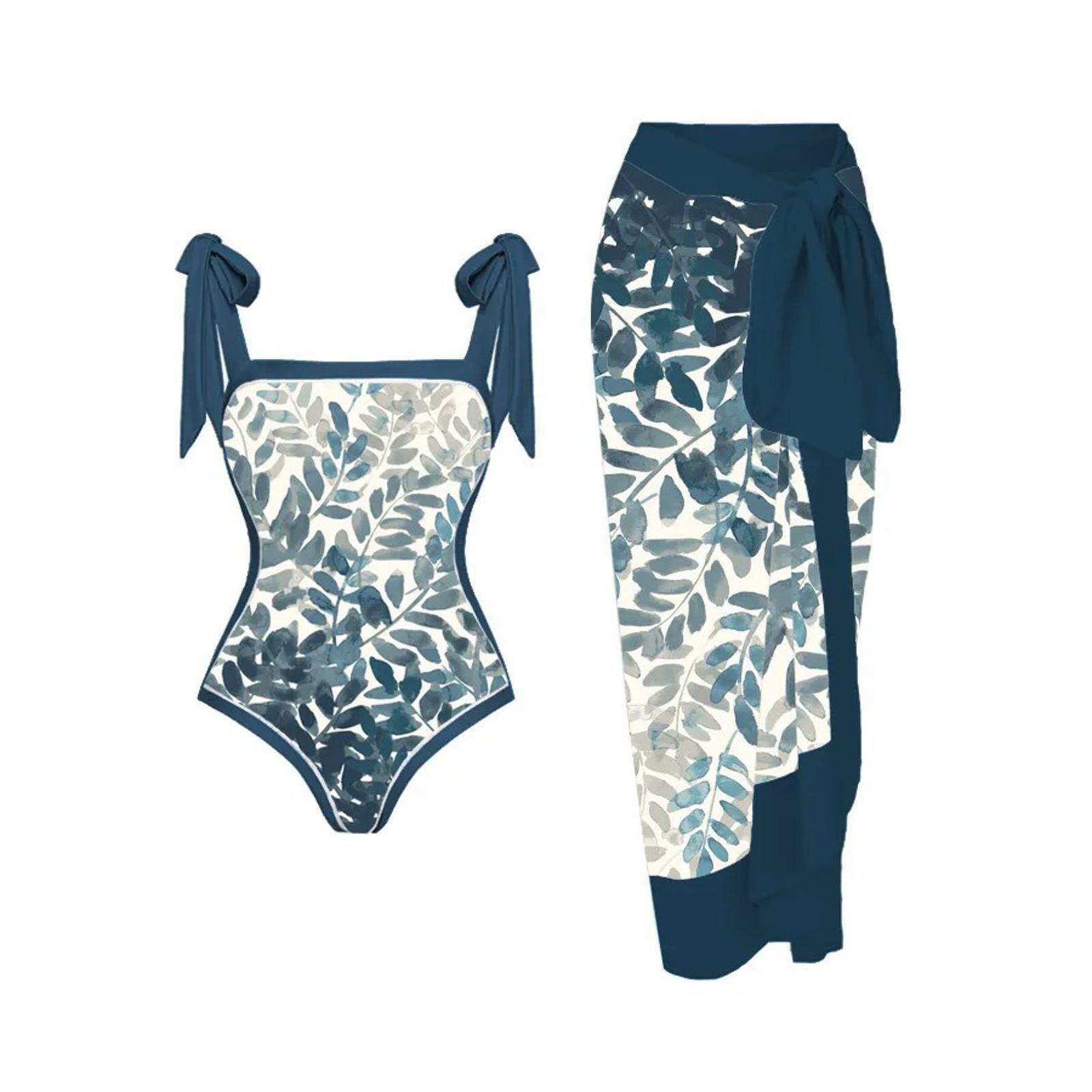 

2023 Новий вінтажний купальник Консервативний суцільний купальник бікіні XL