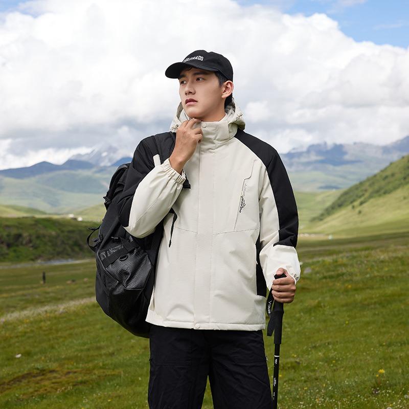 Mountain outdoor new jacket men's and women's outdoor sports windproof and waterproof hiking mountain riding