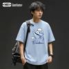 GENIOLAMODE Men's Loose Fit Cotton Short-Sleeve T-Shirt