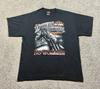 Maglietta Vintage Harley Davidson Australia No Worries da Uomo Taglia XL Nera 2000 Unisex