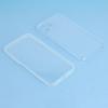 For iPhone 11 Pro Max Case TPU Frame Clear Acrylic Back Phone Cover with PET Film