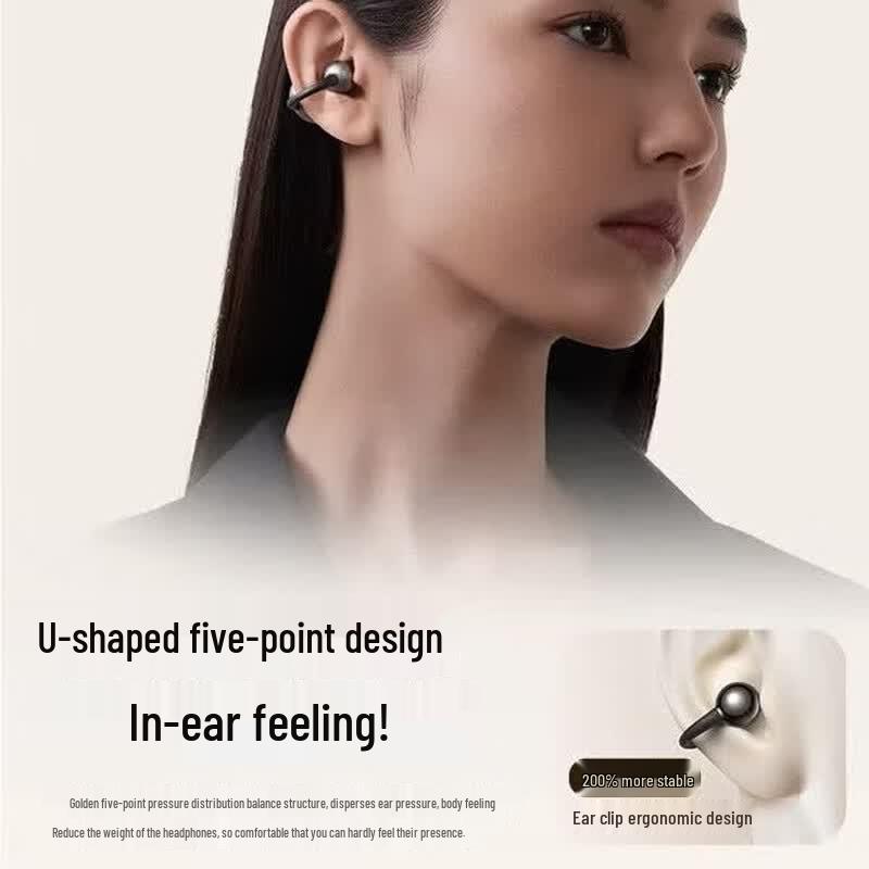 SANAG Z60S Air-Conduction Sport Ear-Clip Bluetooth Earbuds