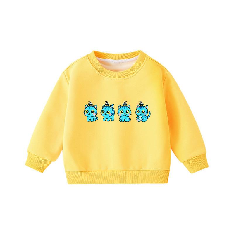 Kids Girls Sweatshirt Fashion Cute Depry Kpop Hunters Rumi Zoey Mira Print Long Sleeves Top