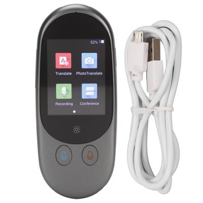 Language Translator Device 2.4in Touch Screen Real Time Two Way Translation Portable Intelligent