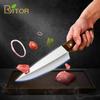 Kitchen Knife Wooden Handle Butcher Knife 4Cr13Mov Professional Kitchen Knife Boning Knife