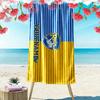 Leeds Rhinos Print Beach Towel, Large Soft Quick Dry Towel for Beach Camping Swimming